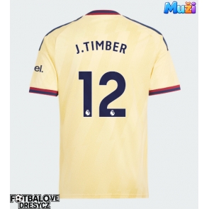 Arsenal Jurrien Timber #12 Alternativní Dres 2026-27 Krátký Rukáv